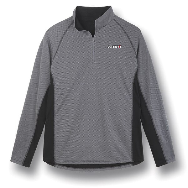 Color Block Half Zip Long Sleeve Hoodie main image 1